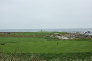 Still not Pebble Beach, this one done by Trent Jones Jnr.
