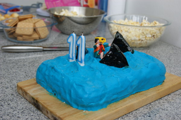 The diver chocolate cake! 