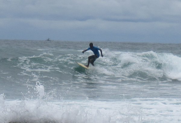 surfing is big here!