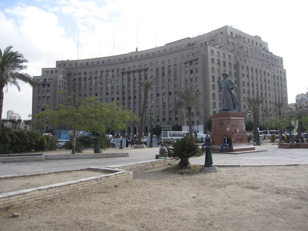 Tahrir Square, not the same athmosphere as in February this year