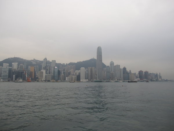 Hong Kong...a cold day in January...