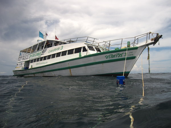 Forra diving liveaboard...basic, but what an experience!