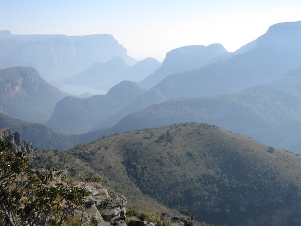 Blyde Canyon and the haze...