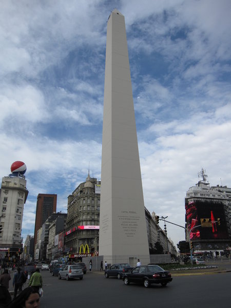 The obelisk...