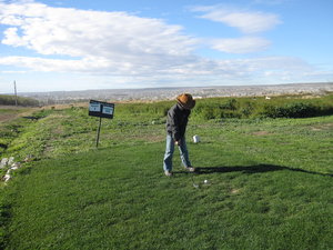 Windy game of golf....