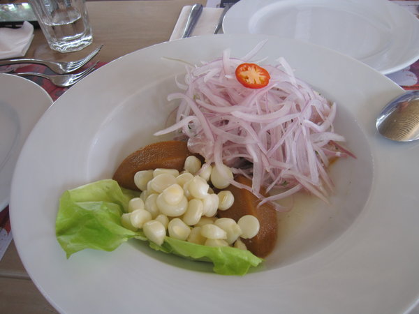 ceviche de pescado