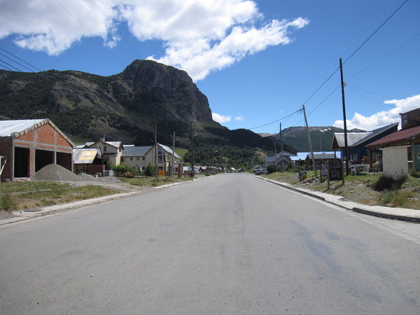 Main street, El Chalten