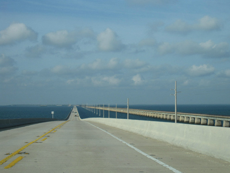 on top of 7 miles bridge....cool place...