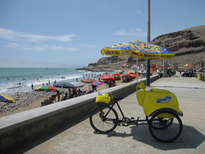 Supposed to be one of the best beaches in Lima!