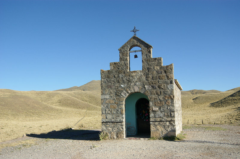 little chapel at 3457 meters..
