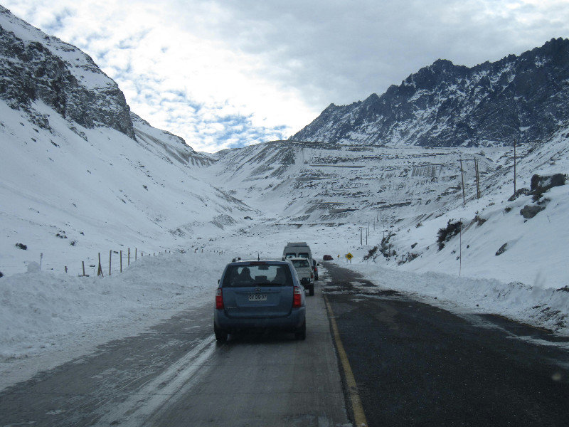on the way to Portillo....