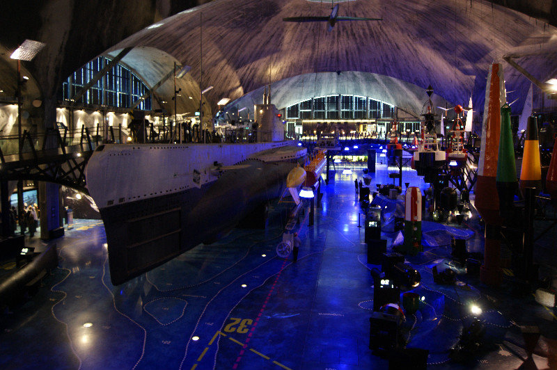 Seaplane hangar! Truly cool museum...