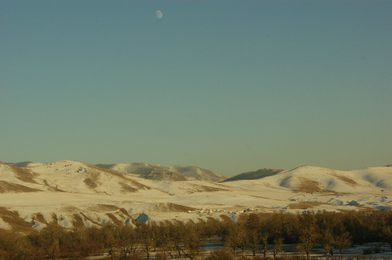 Full moon, Mongolia...