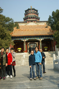 Never alone on a pic in Beijing!