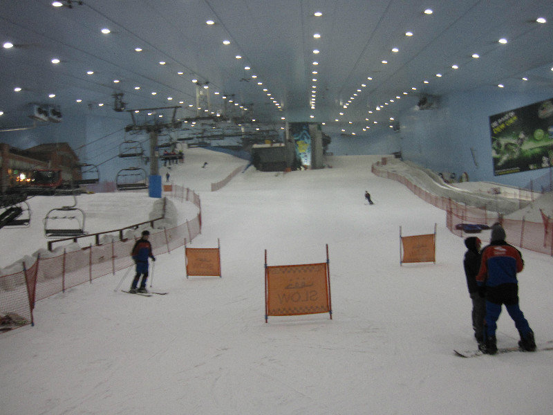 When in Dubai...ski...