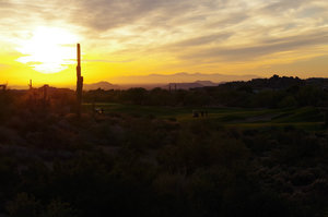 Sunset, North Troon Pinnacle