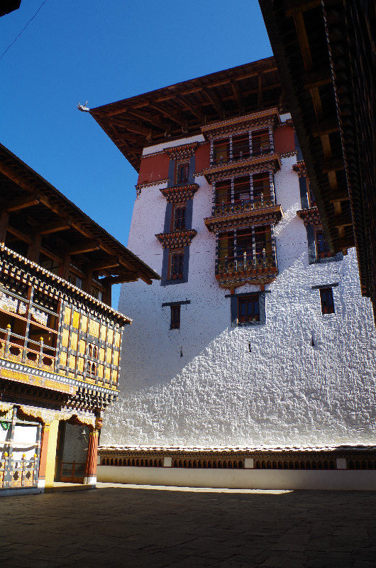 Inside Paro Dzong