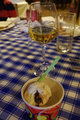 Italian wine and ice cream...