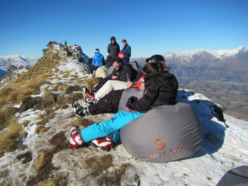 Relaxing...Coronet Peak...