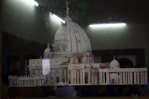 And yes, they wanted to make sure the Dome is bigger than the one of St Peter in Rome...