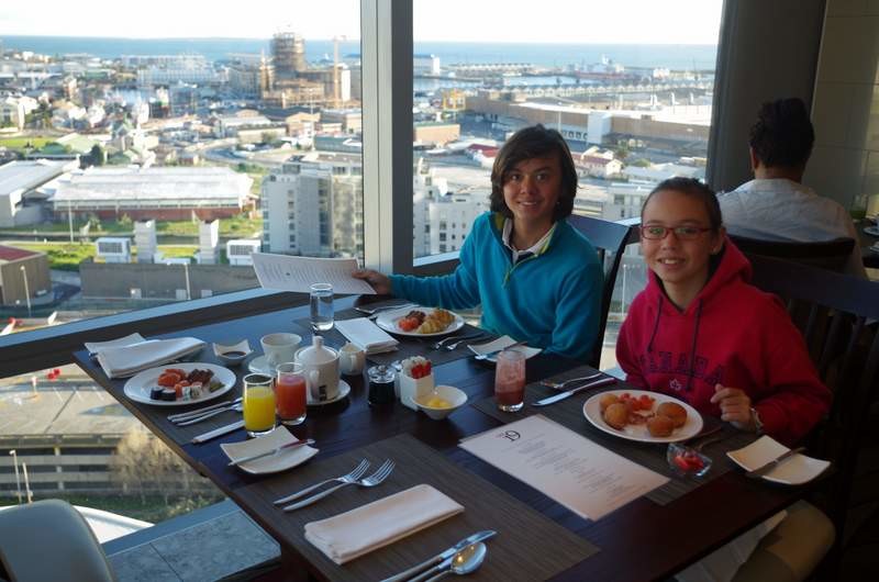 Breakfast time...with a view!