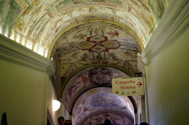 No pictures into the Sistine Chapel