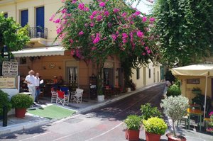 Plaka, may be tourist trap in some ways...still pretty nice...