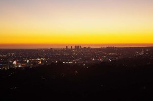 LA from the hills...