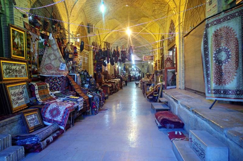 In Iran....go to the souqs!
