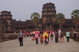 Angkor Wat...get used to the Chinese crowds!