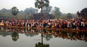 Good morning Cambodia! Welcome 2 millions visitors a year in Angkor!