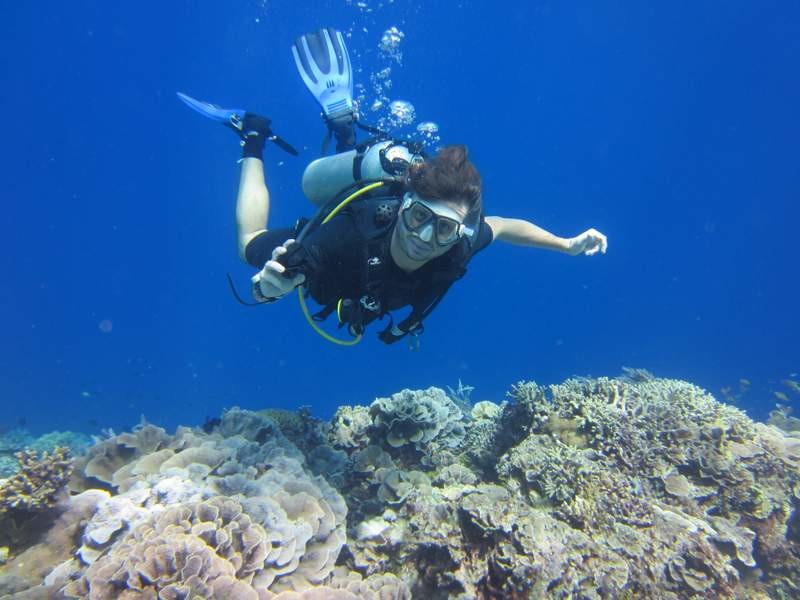 Diving Bangka, and the amazing corals....