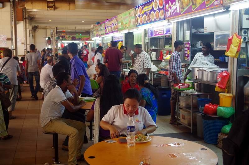 Food court in Little India