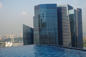 Swimming pool at the Westin, 35th floor!
