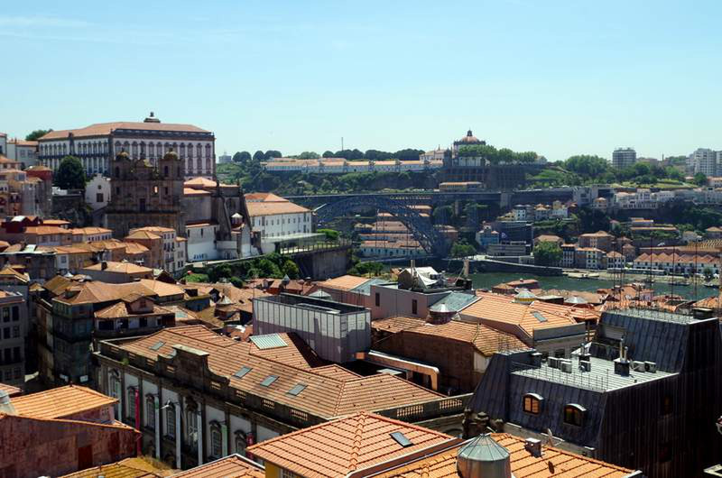 The roofs of Porto and the Douro