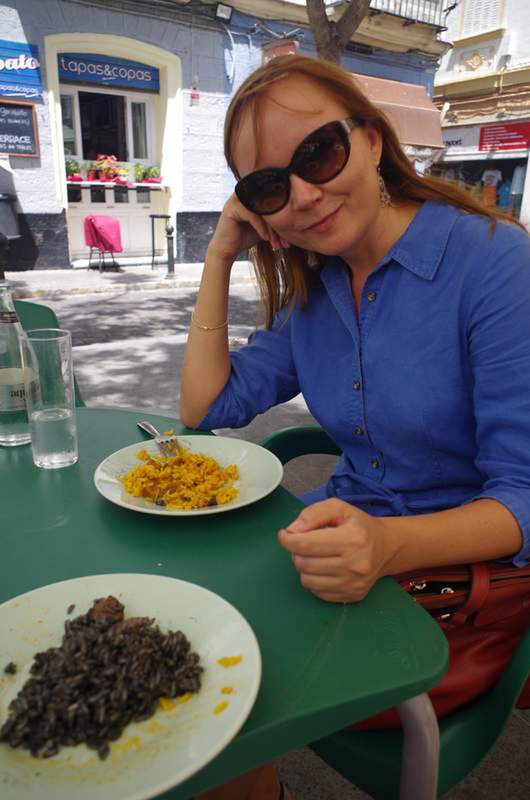 Nice lunch in Cadiz