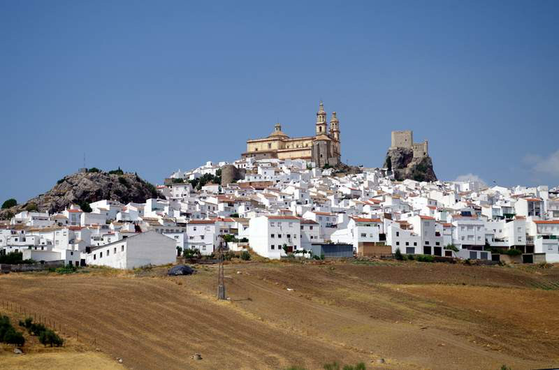 Olvera, way out of the way in the middle of Andalusia...
