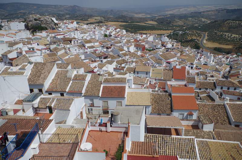The roofs of Olvera
