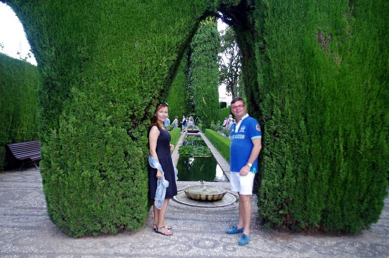 Gardens of Generalife....