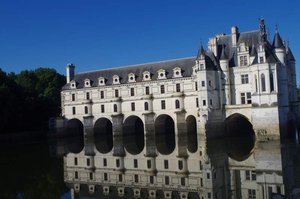 Chenonceau...and that sky behind...