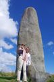 Menhir next to Dol de Bretagne 