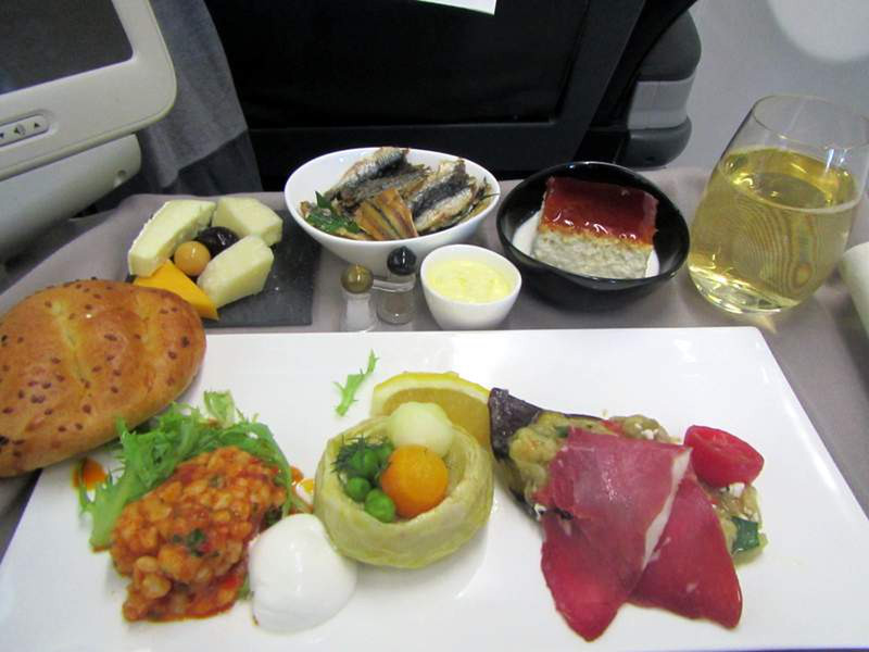 Nice little business class upgrade on Turkish Airlines from Istanbul to Astana