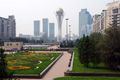 Downtown central Astana