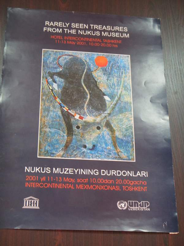 The main painting of Nukus Museum...