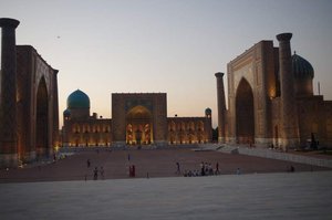 Registan, the place to visit in Samarkand...