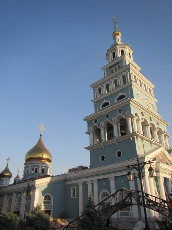 The main Orthodox cathedral of Tashkent, in a mainly Muslim country...