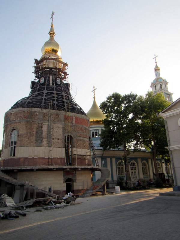 The main orthodox cathedral...under solid renovation...