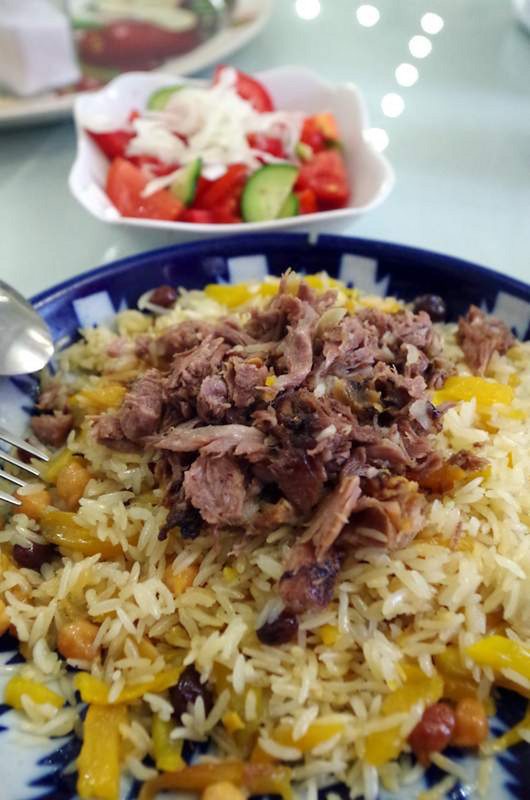 National dish, a plov, a the national plov center!