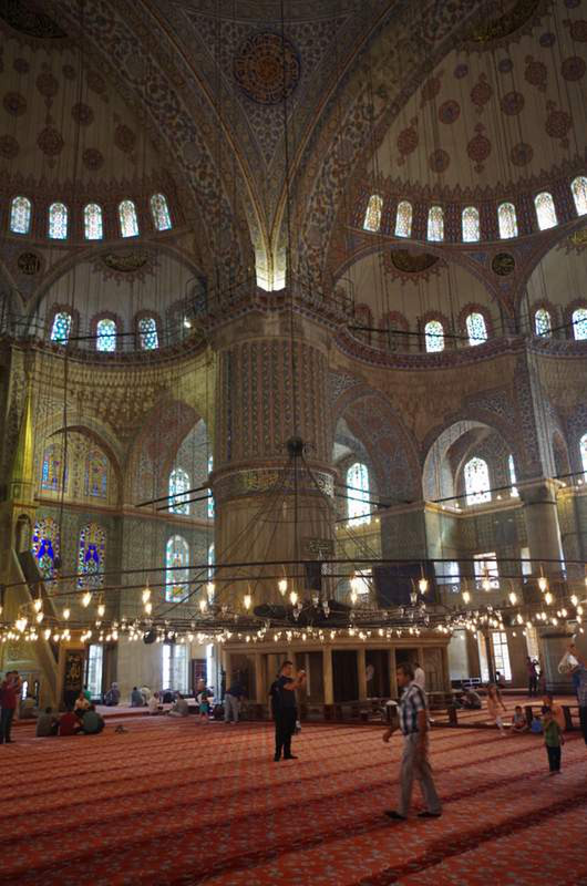 Inside Sultanahmet...