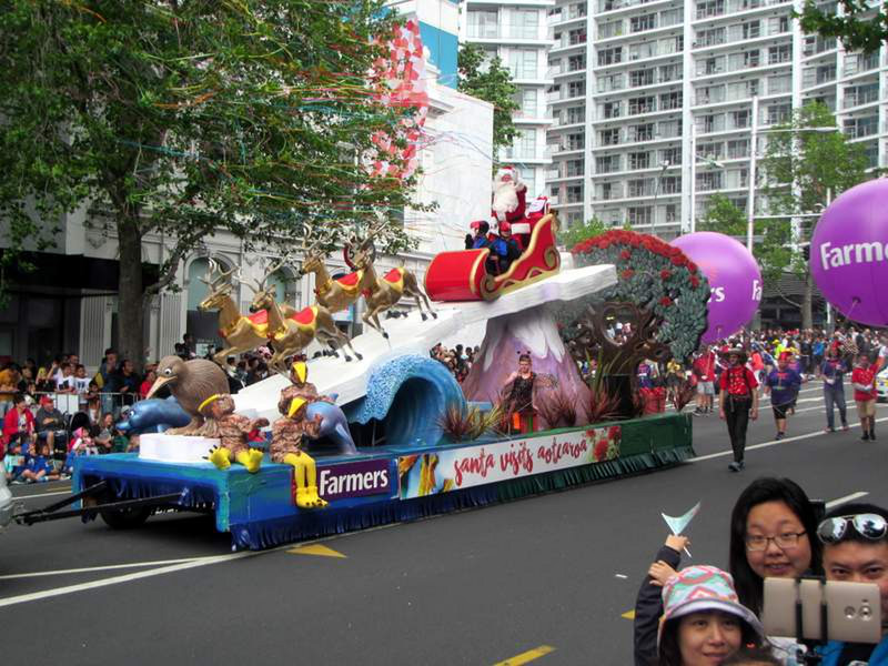 Santa Clause in Auckland!